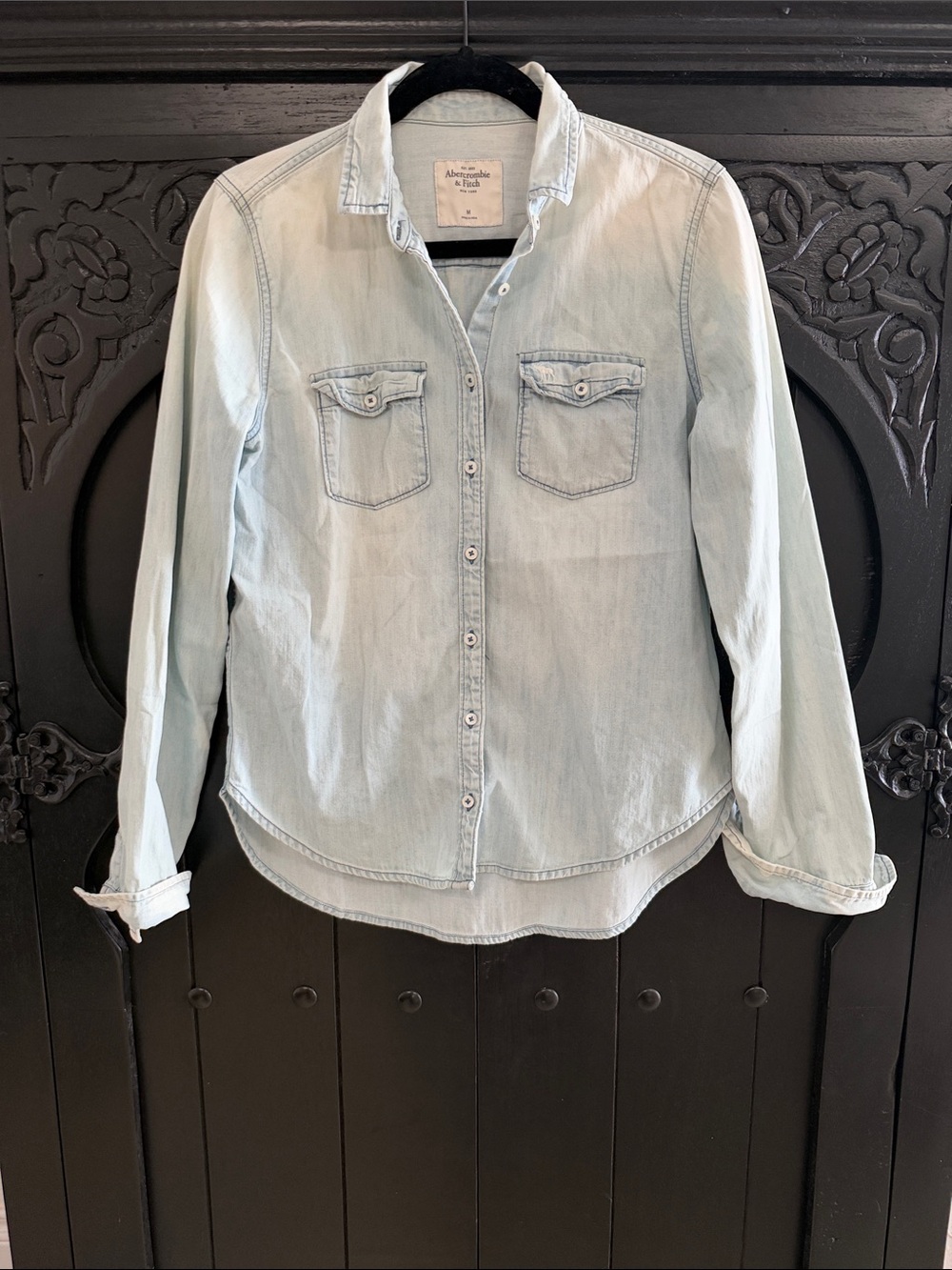 Light Wash Button-up